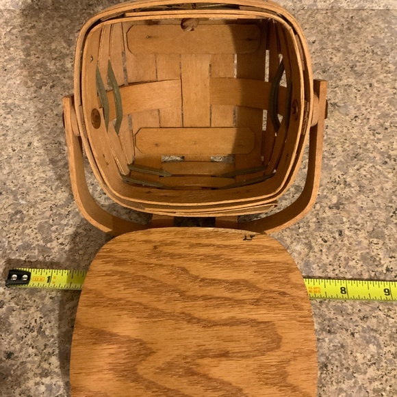 Longaberger Very Rare 1990 Shamrock Basket - Picture 5 of 9